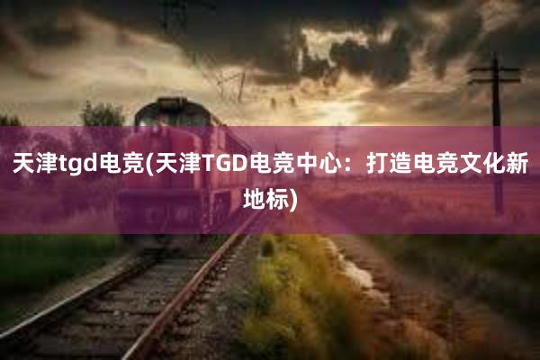 天津tgd电竞(天津TGD电竞中心：打造电竞文化新地标)